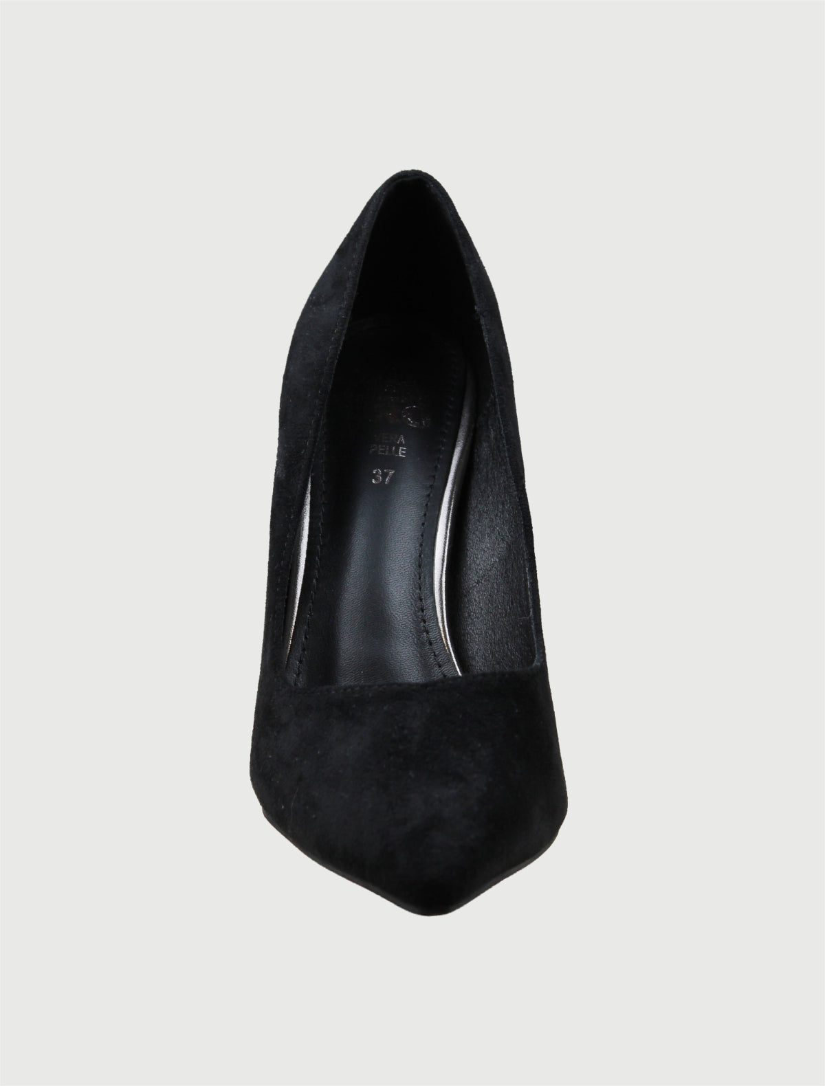 CAFFENERO - Décolleté 3687 in Alcantara Nero-2