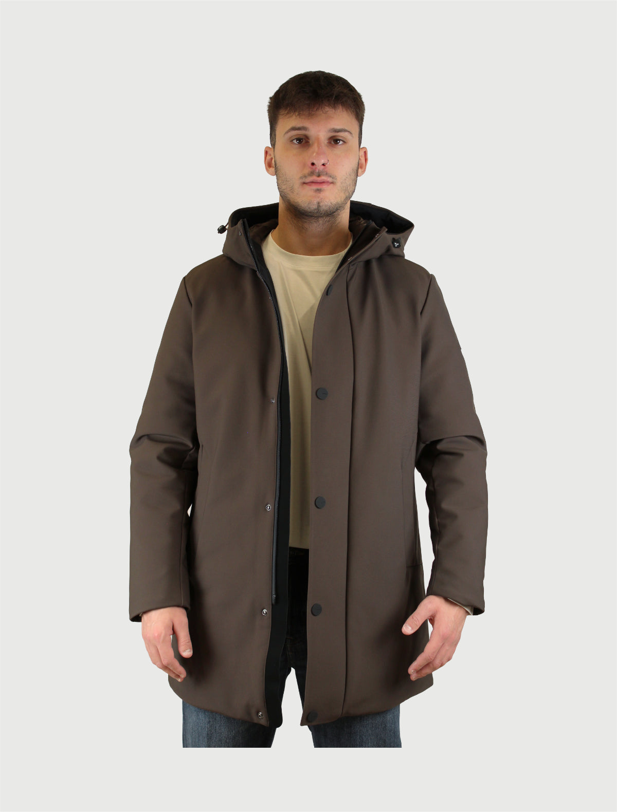 HèSKIMO - PARKA LUNGO TECH BONDED-2