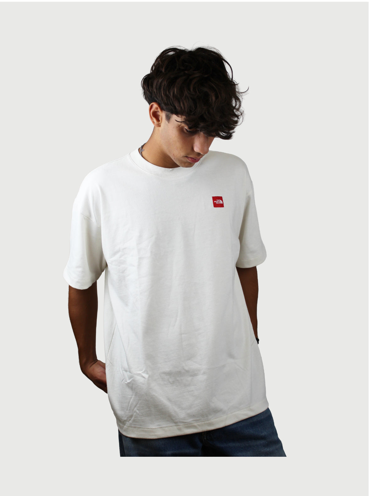 THE NORTH FACE - T-SHIRT TNF RB TEE BEIGE-2