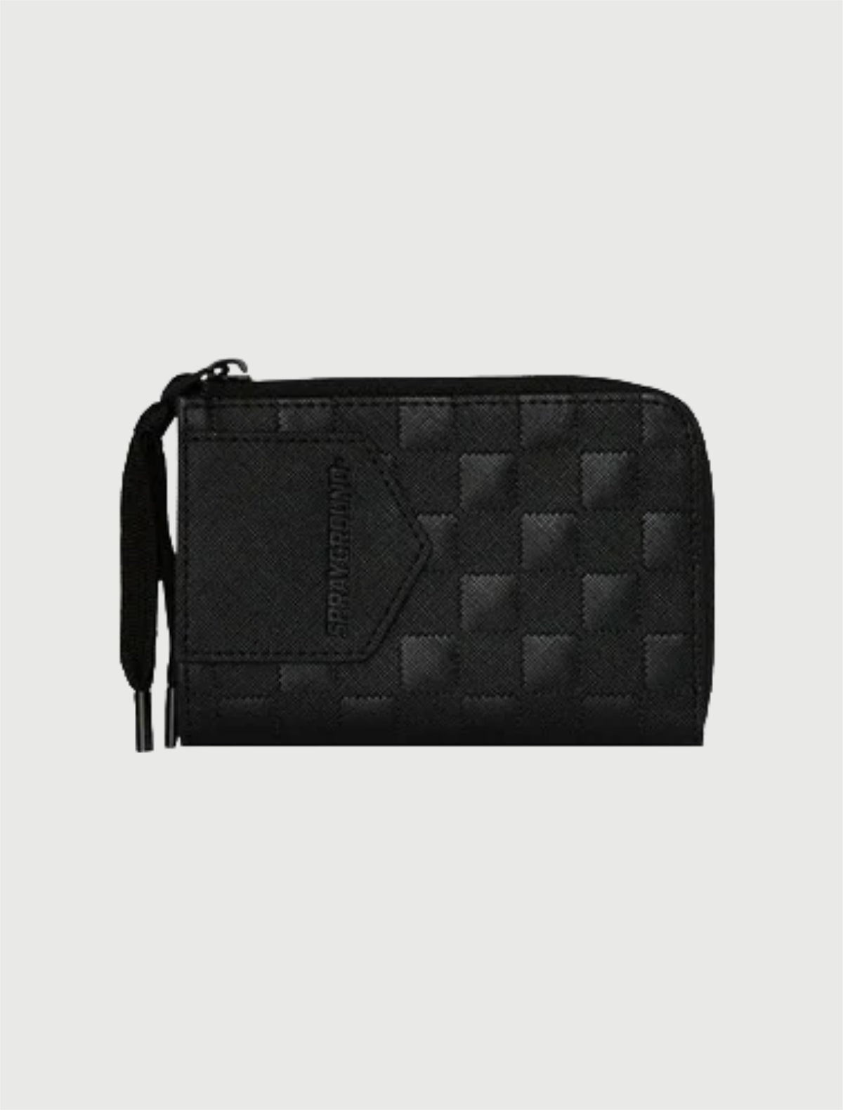 SPRAYGROUND - 910W9509NSZ RAISED CHECK NERO WALLET-2