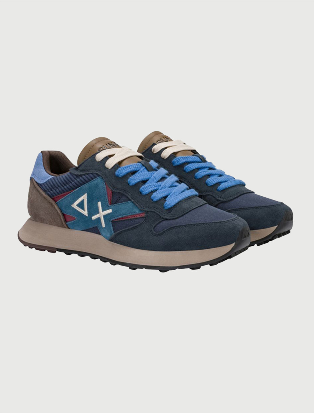 SUN68 - Sneakers Jaki Winter Navy Blue-1