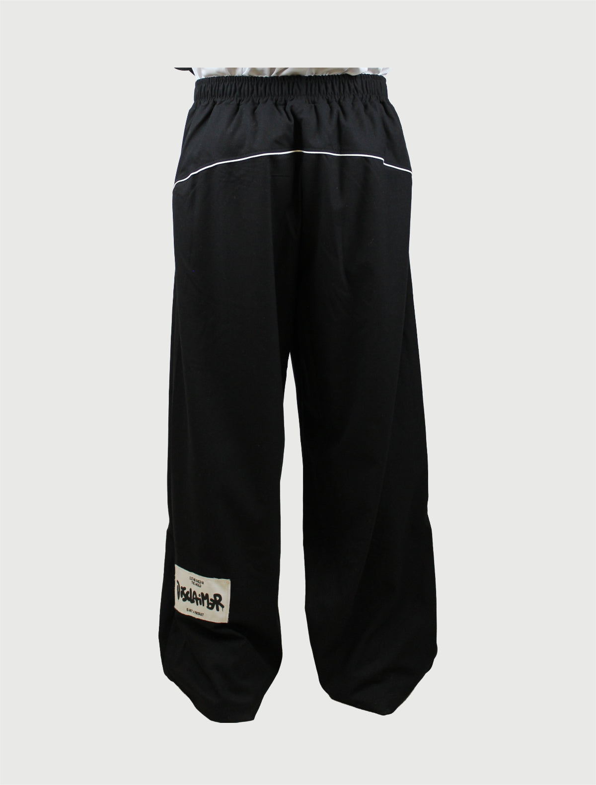 DISCLAIMER - Pantalone Uomo in Nylon Nero-2
