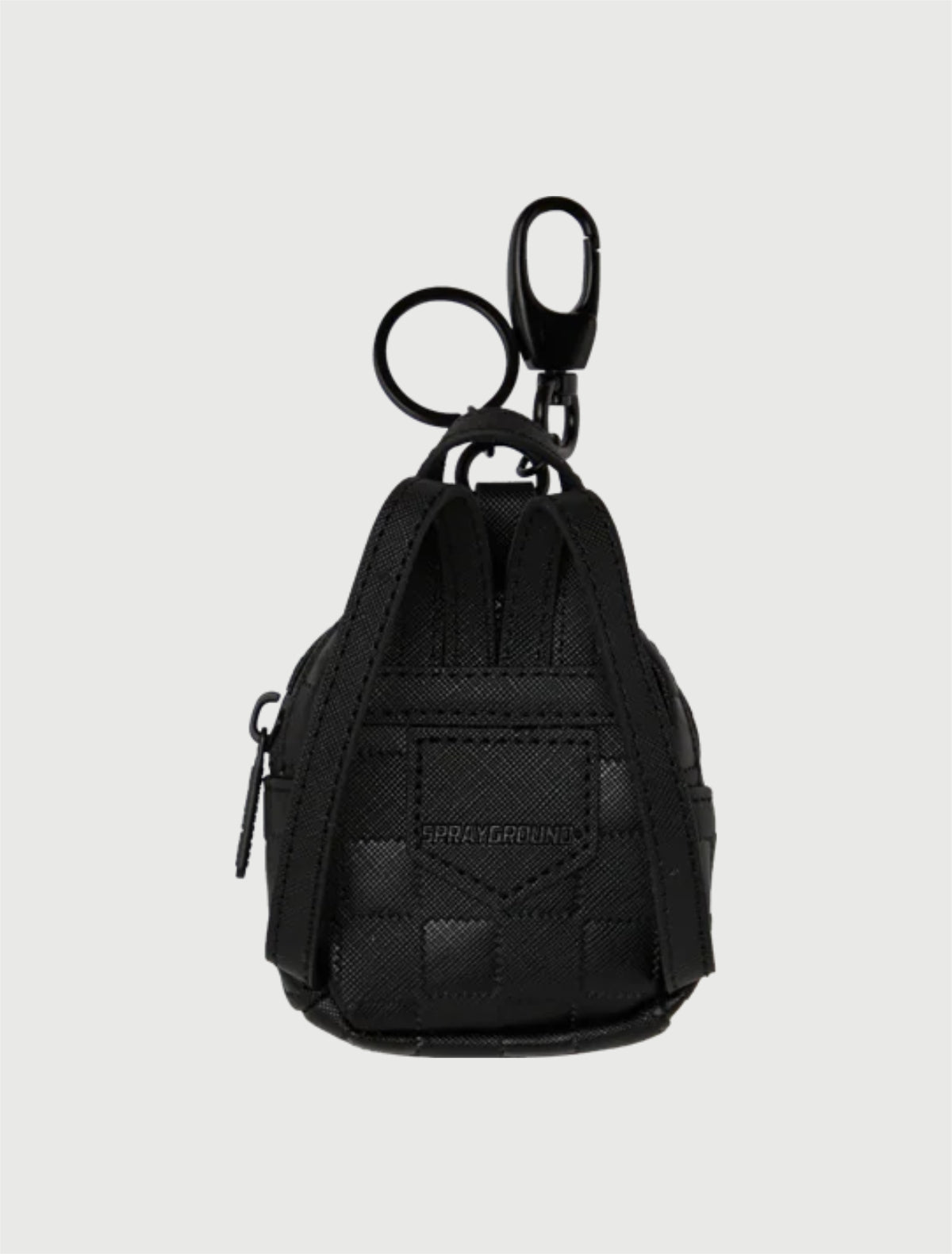 SPRAYGROUND - 910K9304NSZ RAISED CHECK BACKPACK KEYCHAIN-2