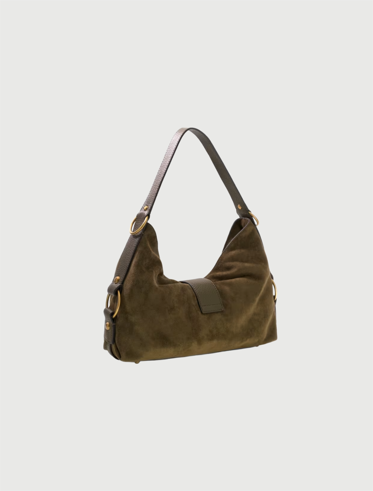 GUESS - Borsa a spalla grande Camden - Olive-2
