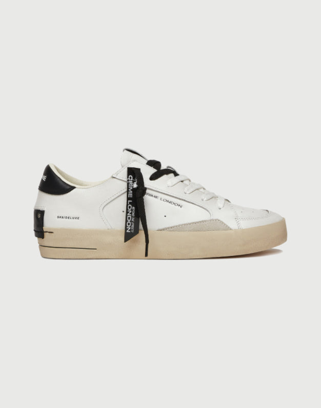 Crime London SK8 DELUXE - White Black-2