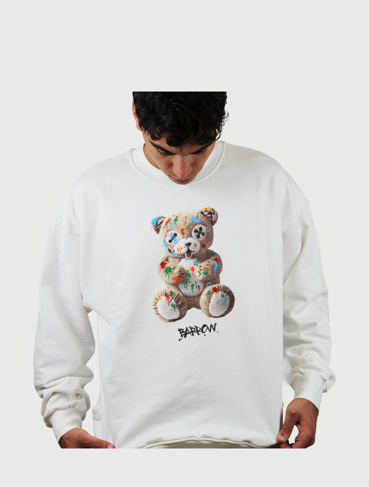 BARROW - Swearshirt Cocco-2