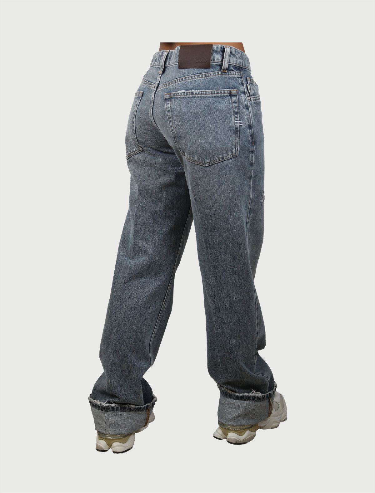 VICOLO - PANTALONE BASMA DENIM-2