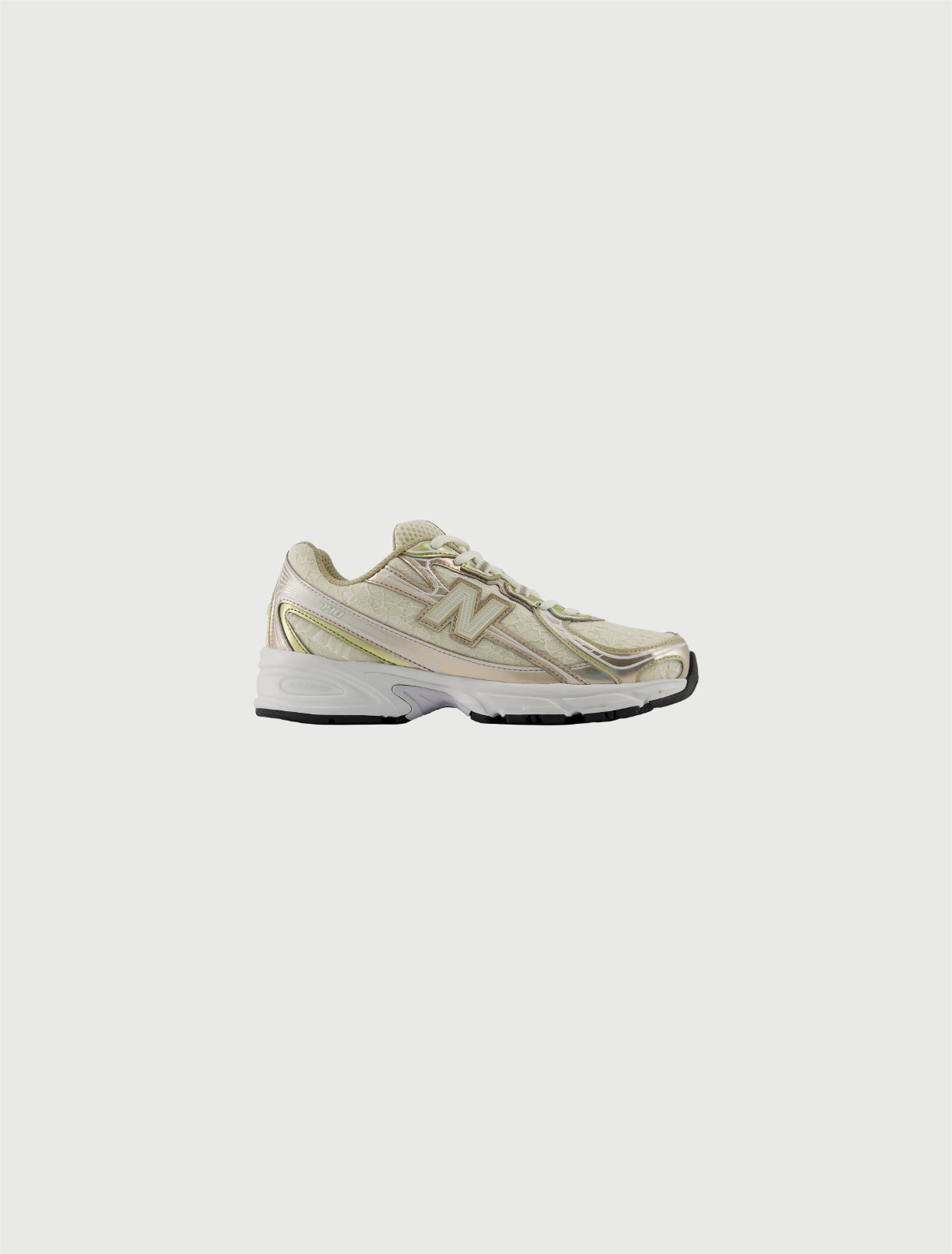 New Balance - U7407DS - SEA SALT con SILVER METALLIC-2