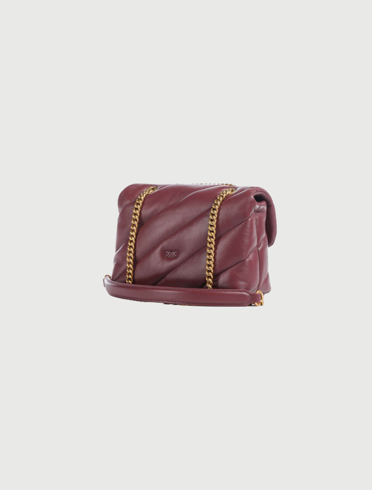 Pinko - Borsa Love Puff Classic Mini Ribes-Oro-2