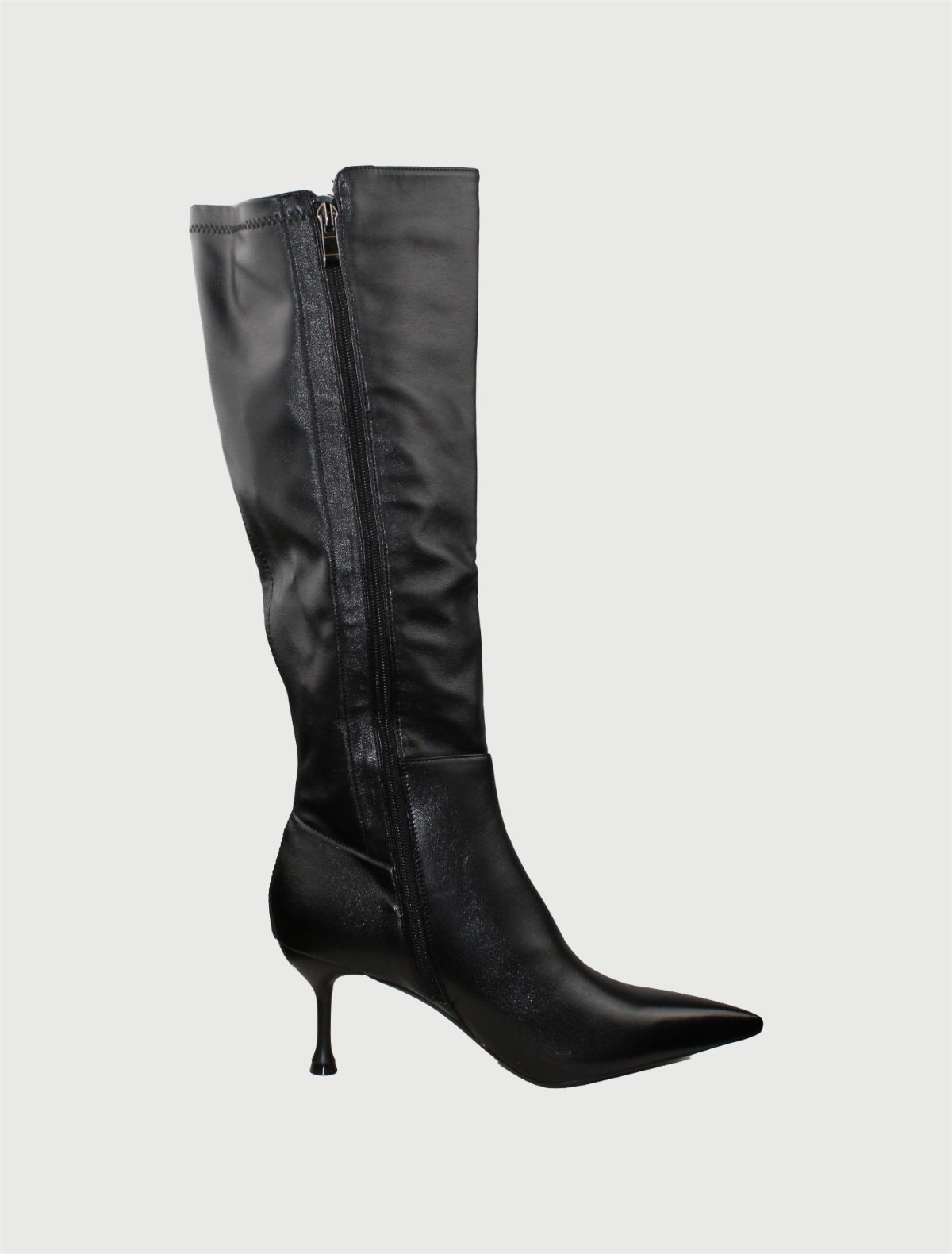 UMA PARKER - Stivali 644 Eco Suede/Eco Pelle Nero-3