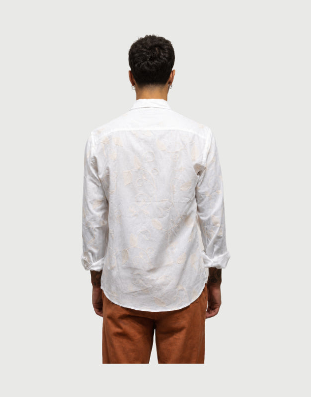 Seinse - Camicia bianca con Ricami-2