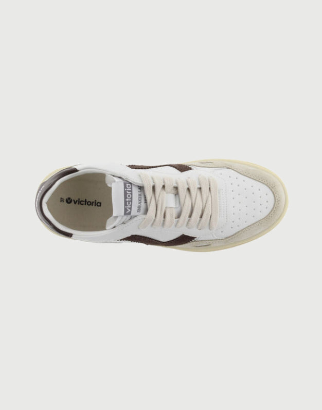 SNEAKERS VICTORIA -  MARRONE - UOMO/DONNA-2