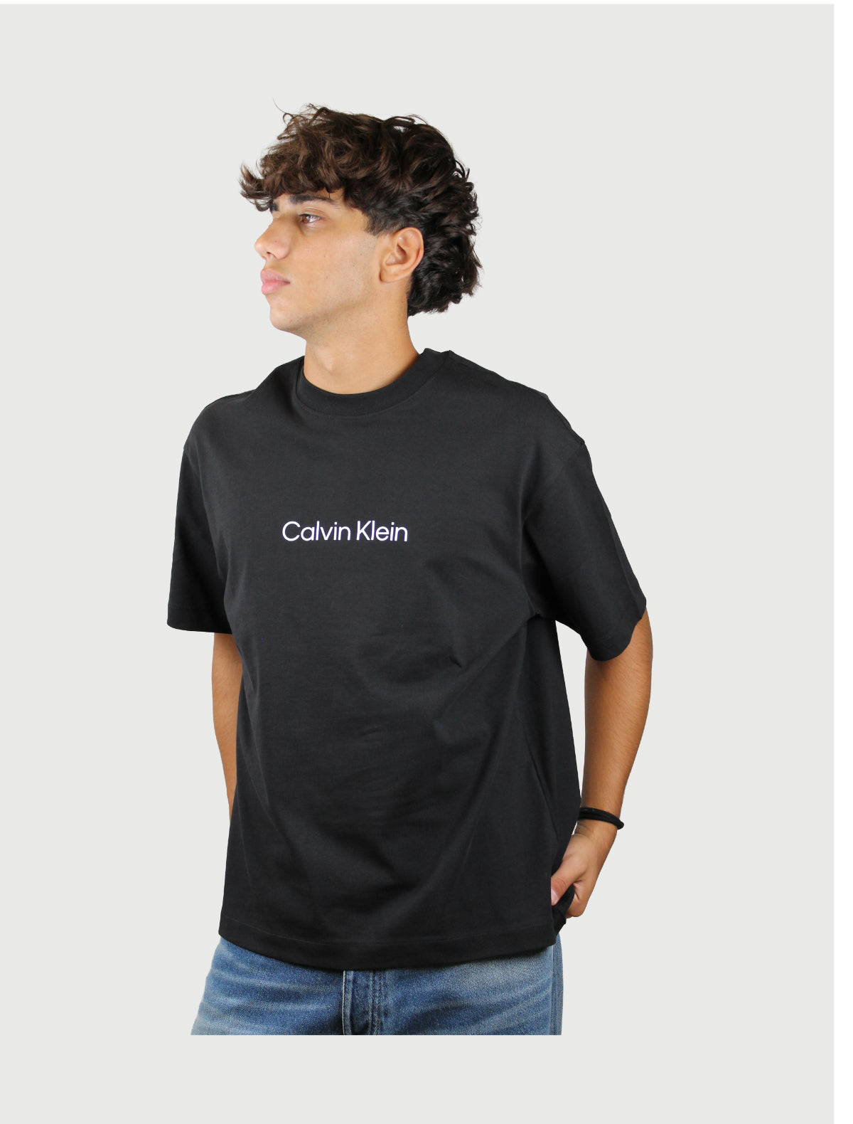 CALVIN KLEIN - T-SHIRT LOGO STANDARD-1