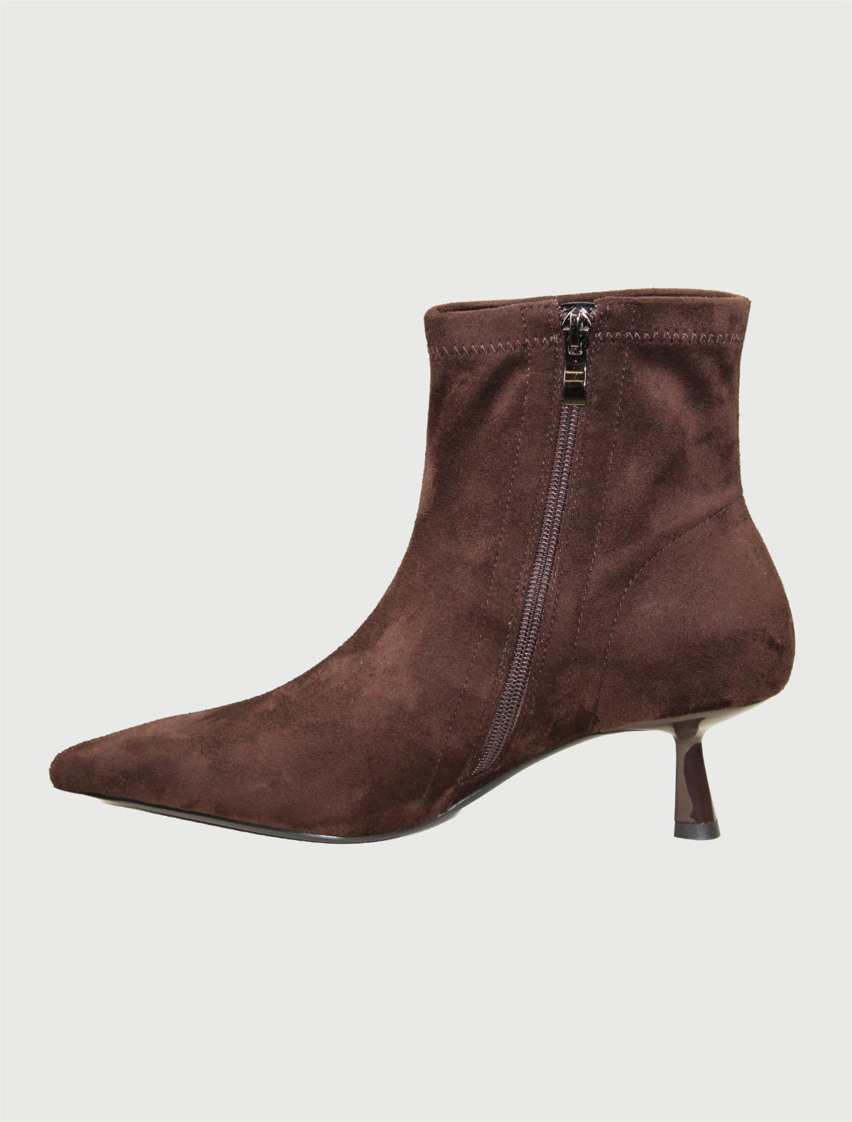 UMA PARKER - Stivaletti 656 Eco Suede Nero/Testa di Moro-3