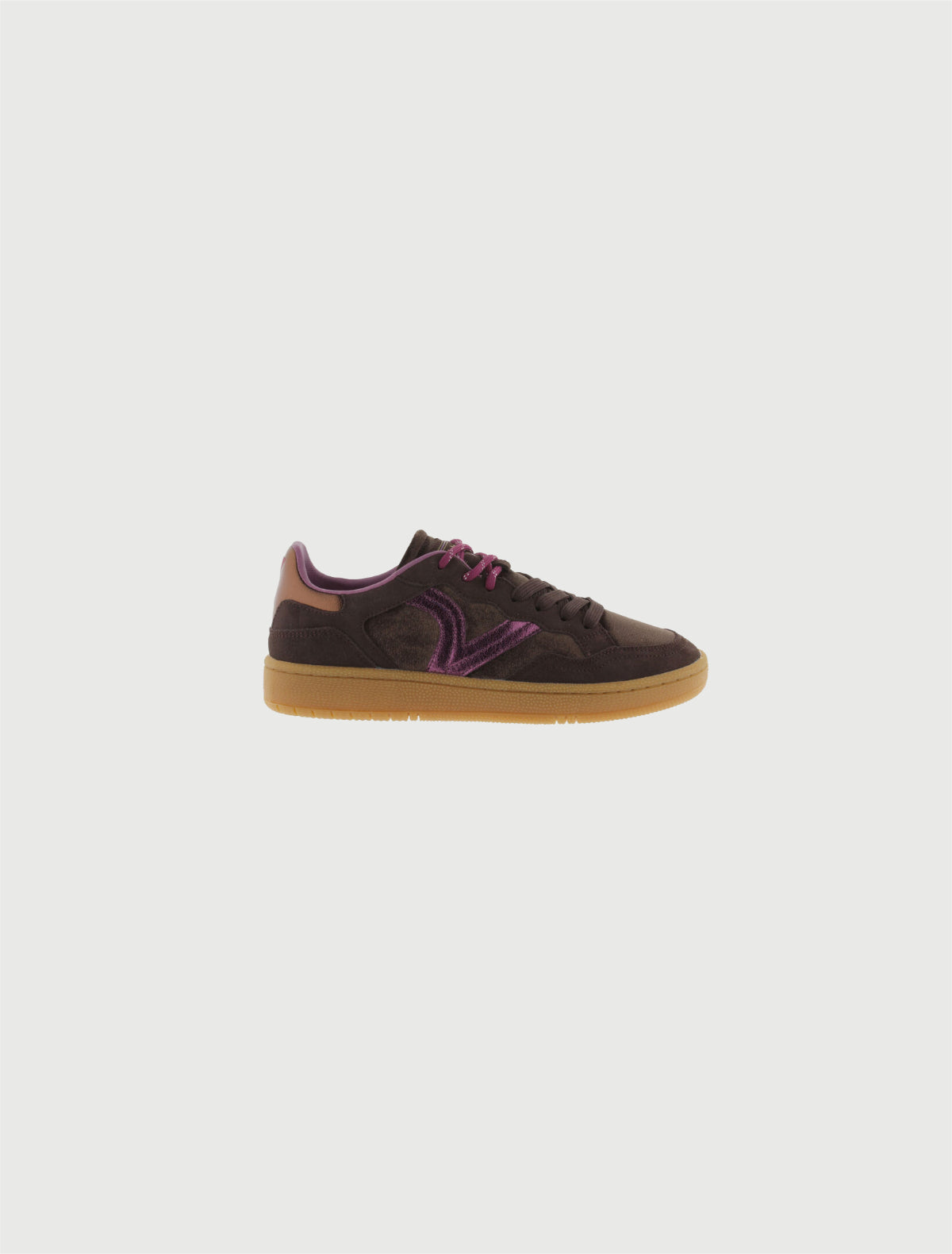 Victoria Sneaker Smash Nelvet Marron-2