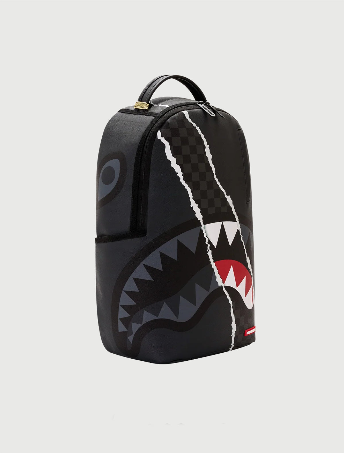 SPRAYGROUND - 910B8502NSZ CENTER RIP REVEALING GRAY CHECK BACKPACK-2
