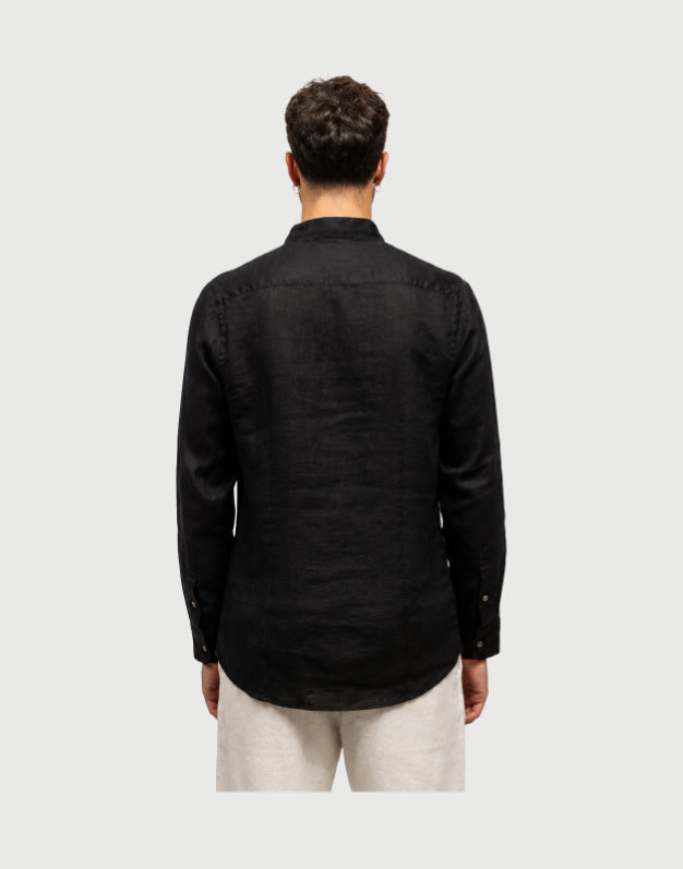 Seinse - Camicia Nera Coreana-2