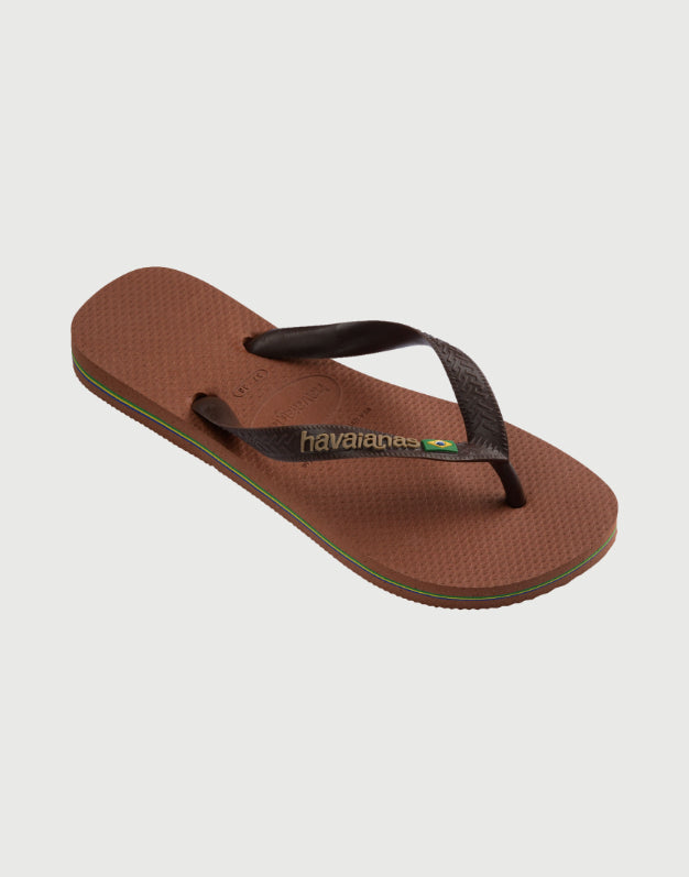 Havaianas Brasil Logo Rust Coffee-2