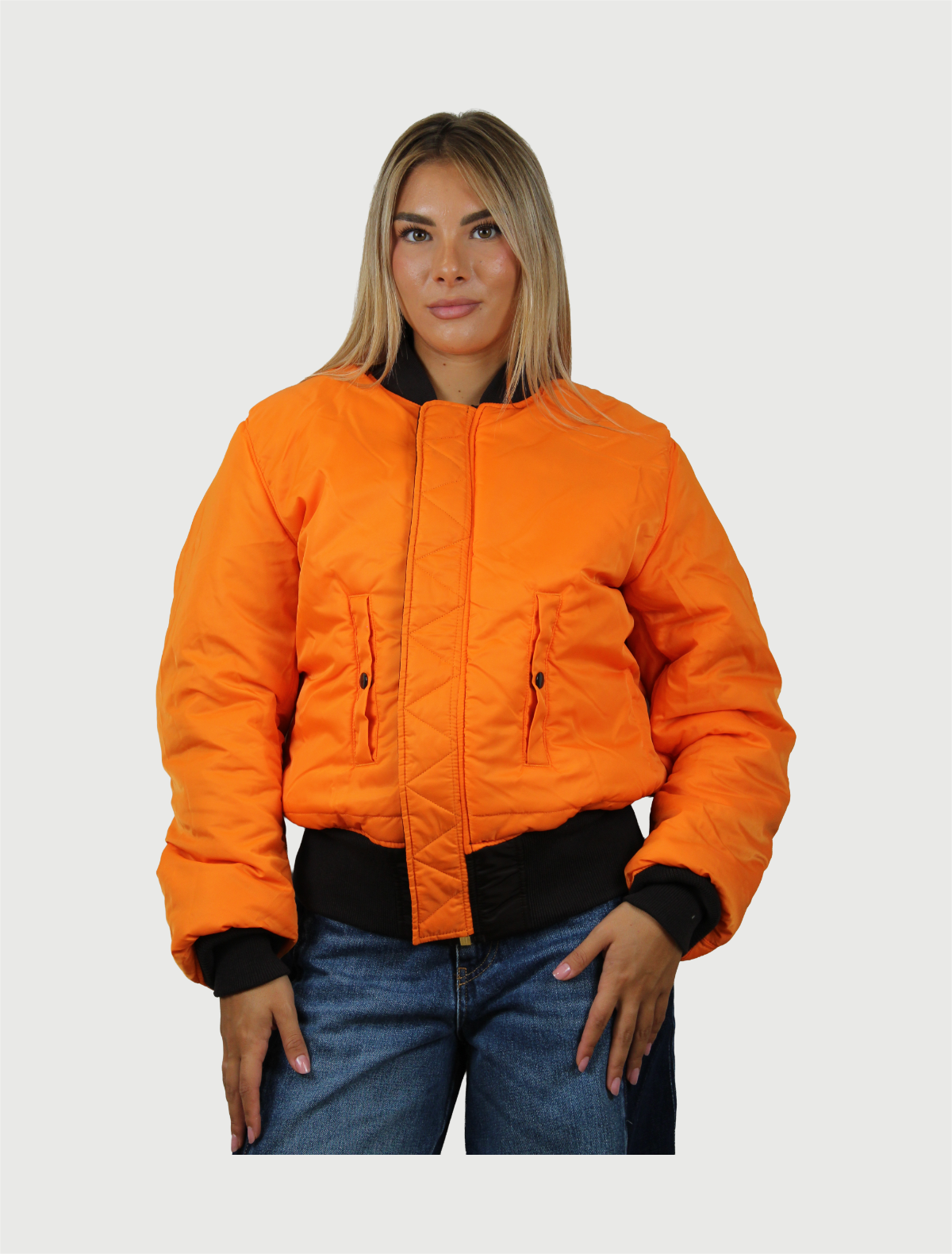 ALPHA INDUSTRIES -  Heritage Bomber Jacket Blu-3