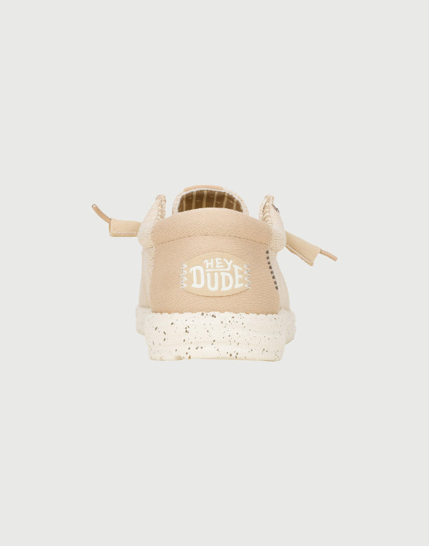 Hey Dude Wally Stretch Sox- Irish Cream-Egret-3