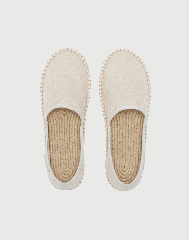 Superga Crochet Rope White Avorio Natural-3
