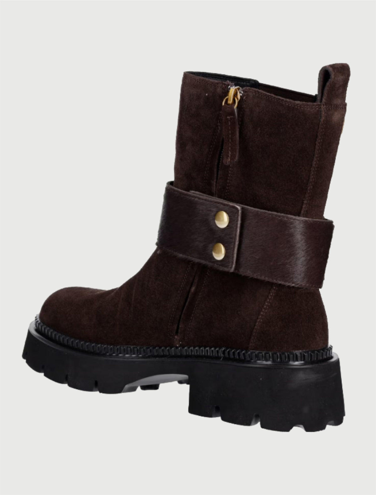 GIO+ - Stivale Chelsea Scamosciato Marrone GRETA07B-3