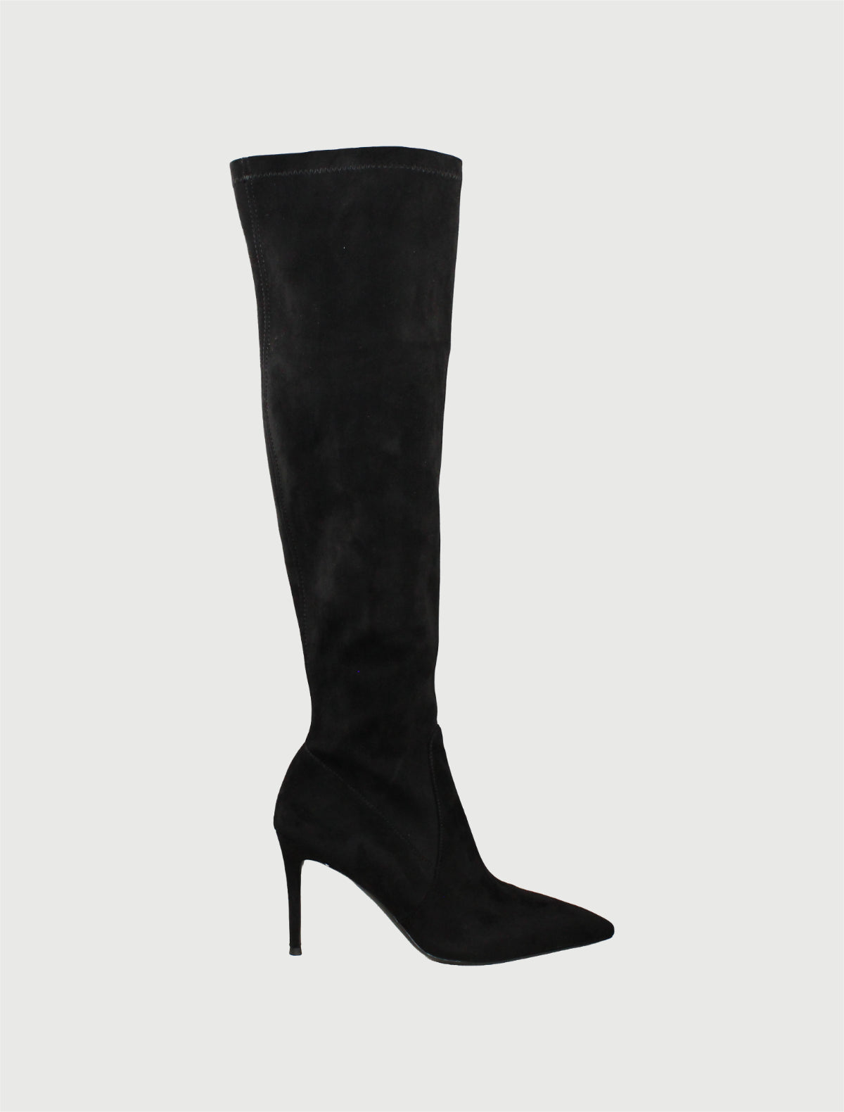 UMA PARKER - Stivali 673 Eco Suede Nero/Testa di Moro-2
