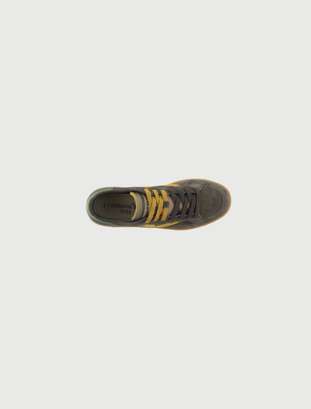 Victoria Sneaker sportive Smash Suede Marron-3