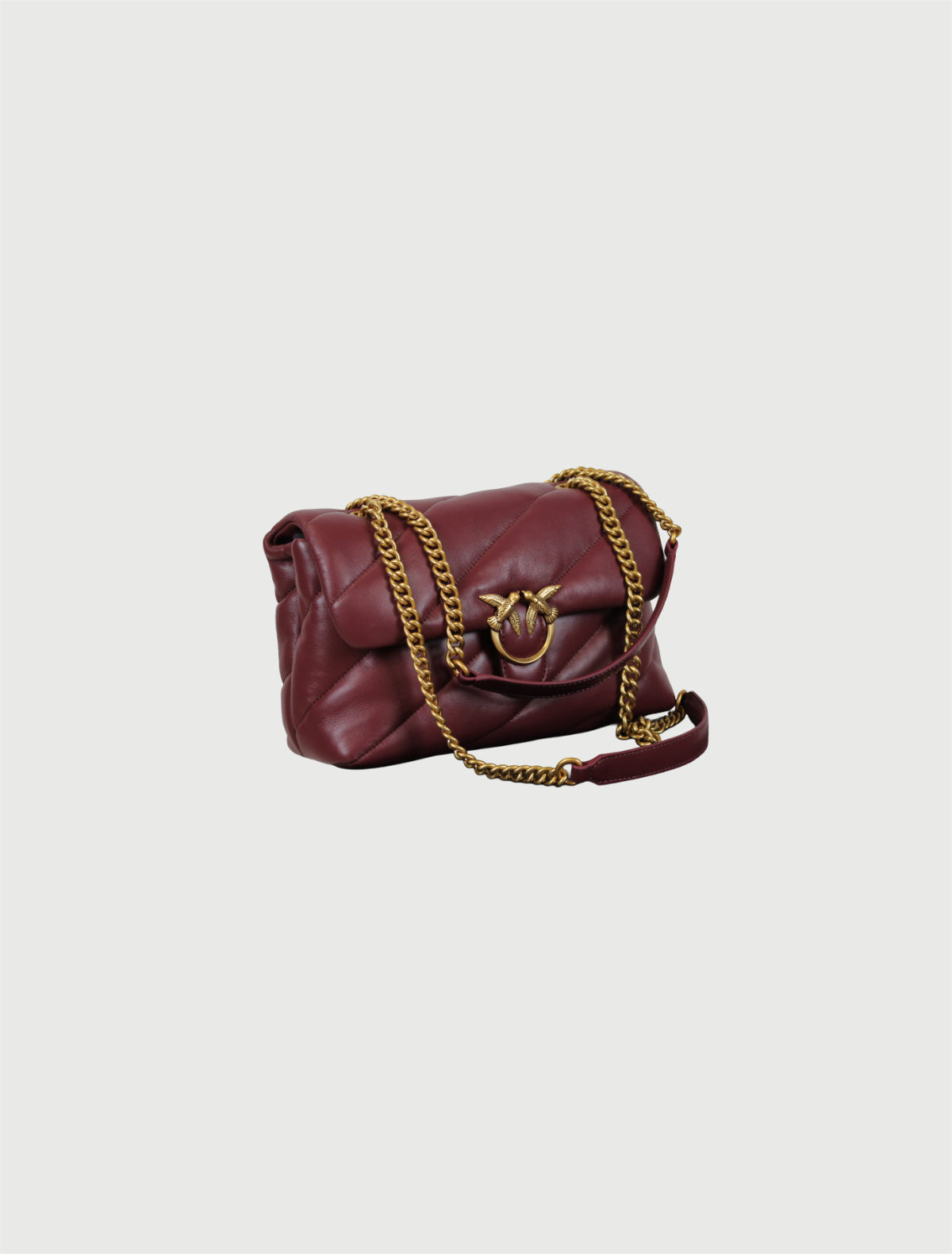 PINKO - Love Puff Classic Small - Ribes-Oro-3