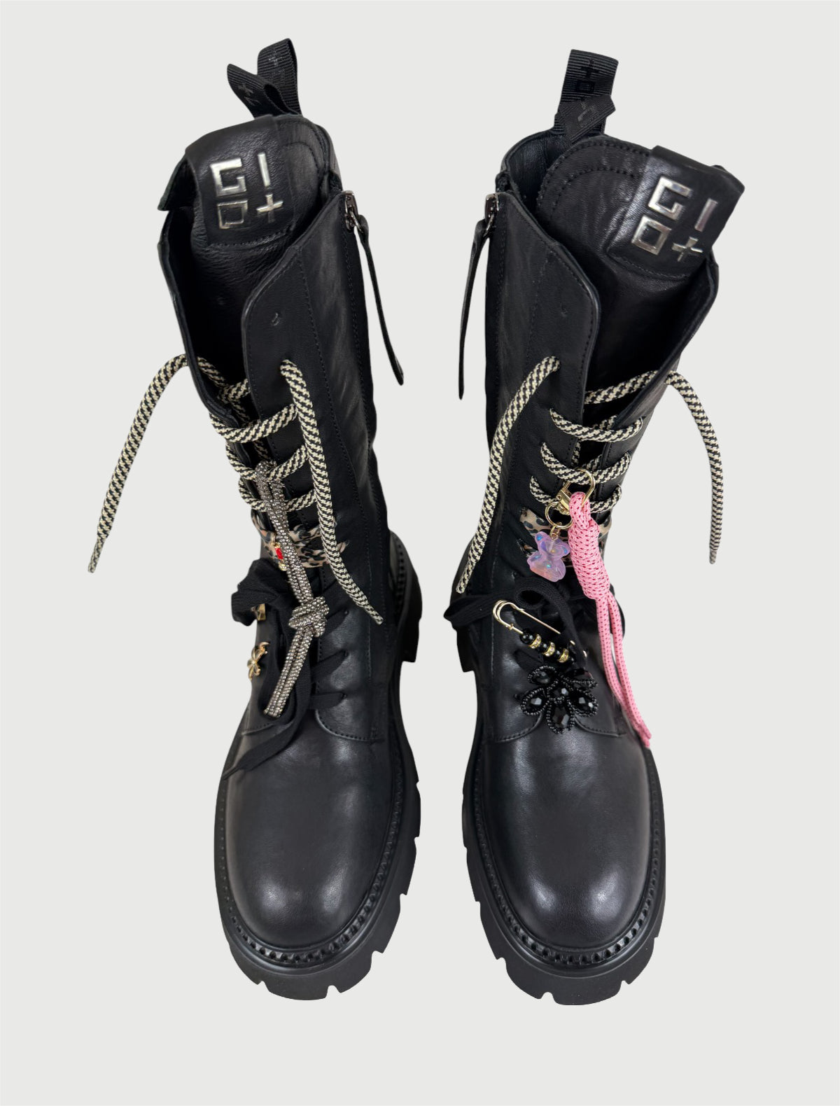 GIO+ -  Biker Alto Nero Combi GRETA01A-3