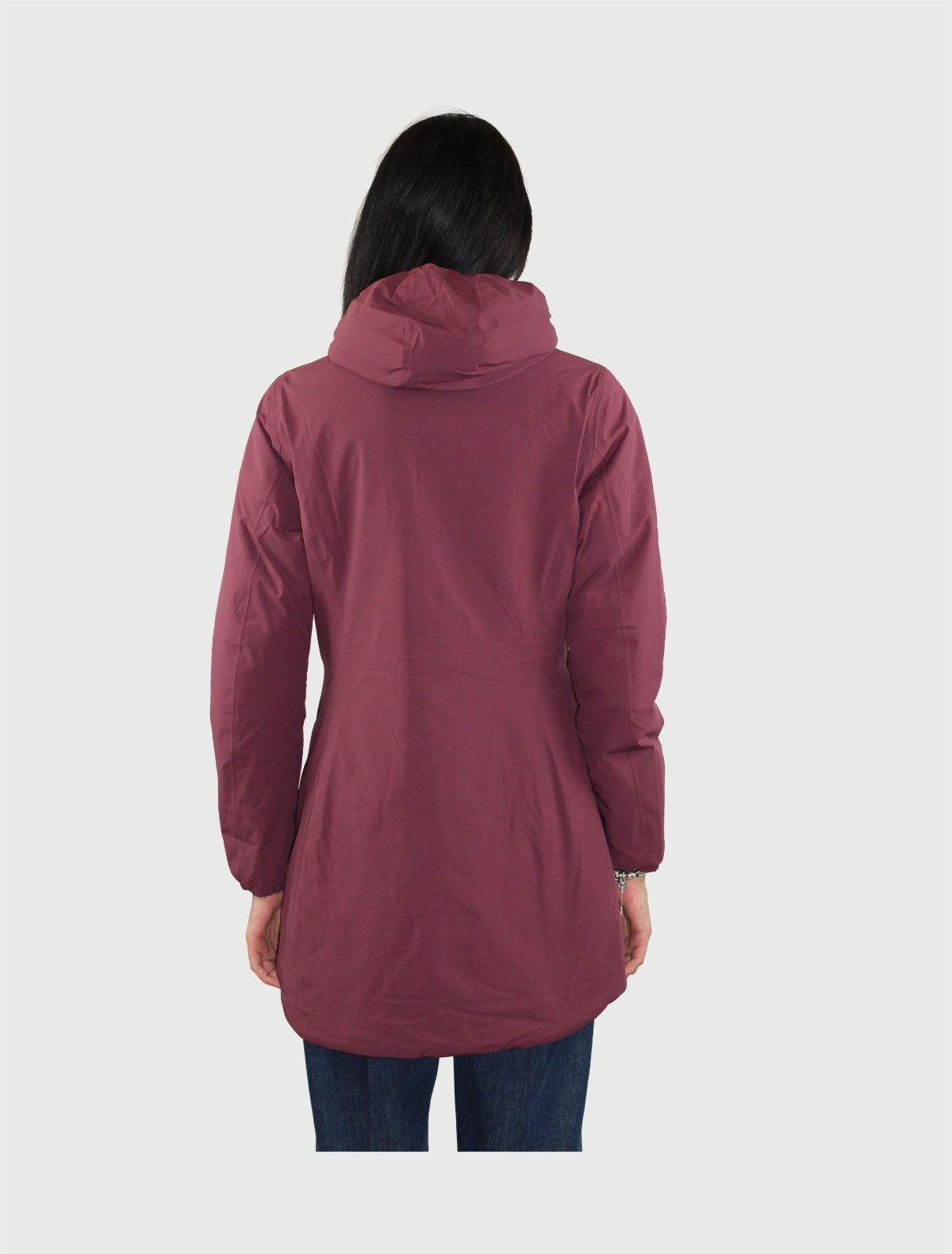 K-WAY - DENISE ST WARM DOUBLE - VIOLET MAUVE/BLUE DEPTH-2