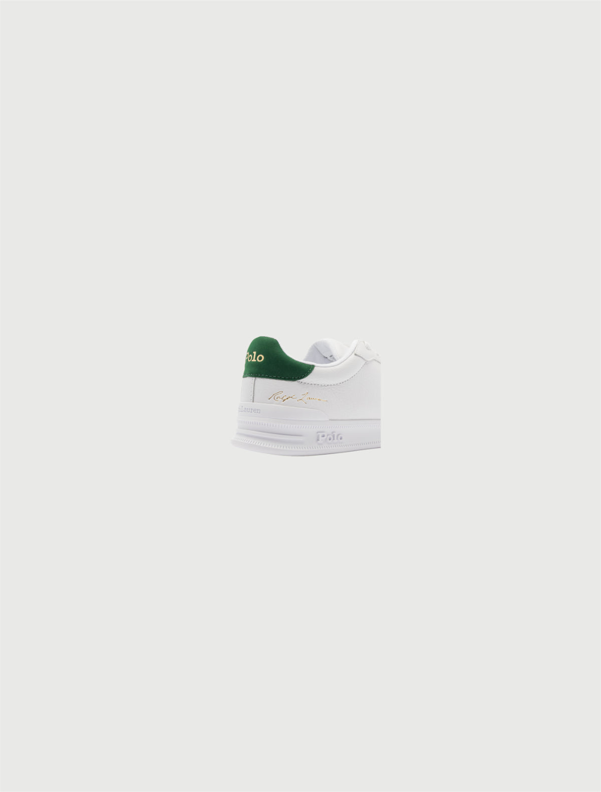 Polo Ralph Lauren Sneaker Heritage Court II in pelle WHITE NAPPA-3