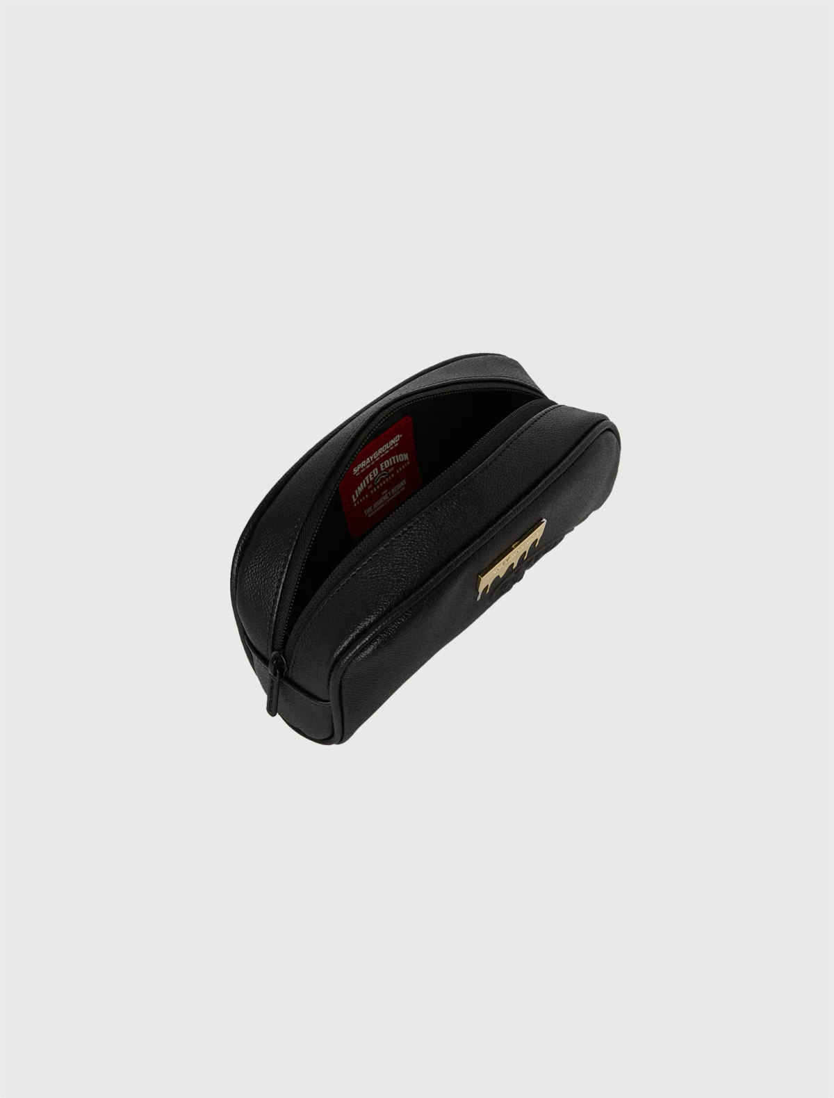 SPRAYGROUND - GOLD BRICK DRIP POUCH-3