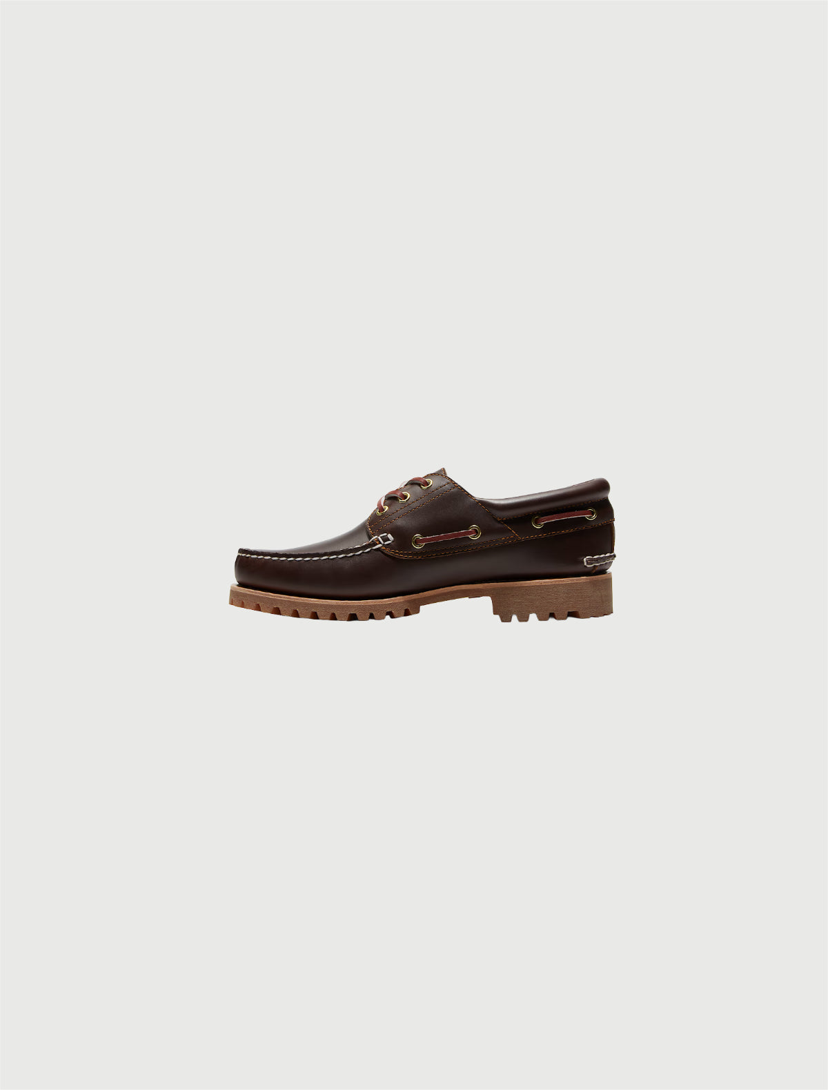 TIMBERLAND - Scarpa da Barca Timberland® Authentic 3-Eye Lug Handsewn da Uomo in marrone-3