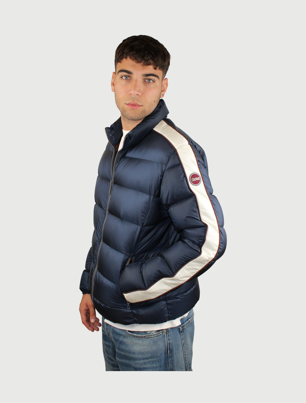 COLMAR - COLMAR - PIUMINO HERITAGE BLU NAVY MOD.12000024-3