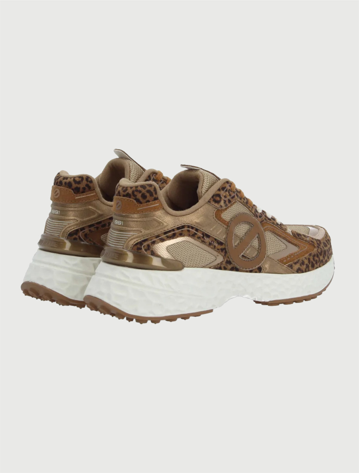 NO NAME - Sneakers Carter 2.0 Tech W Knit/Suede Leo Beige/Camel-3