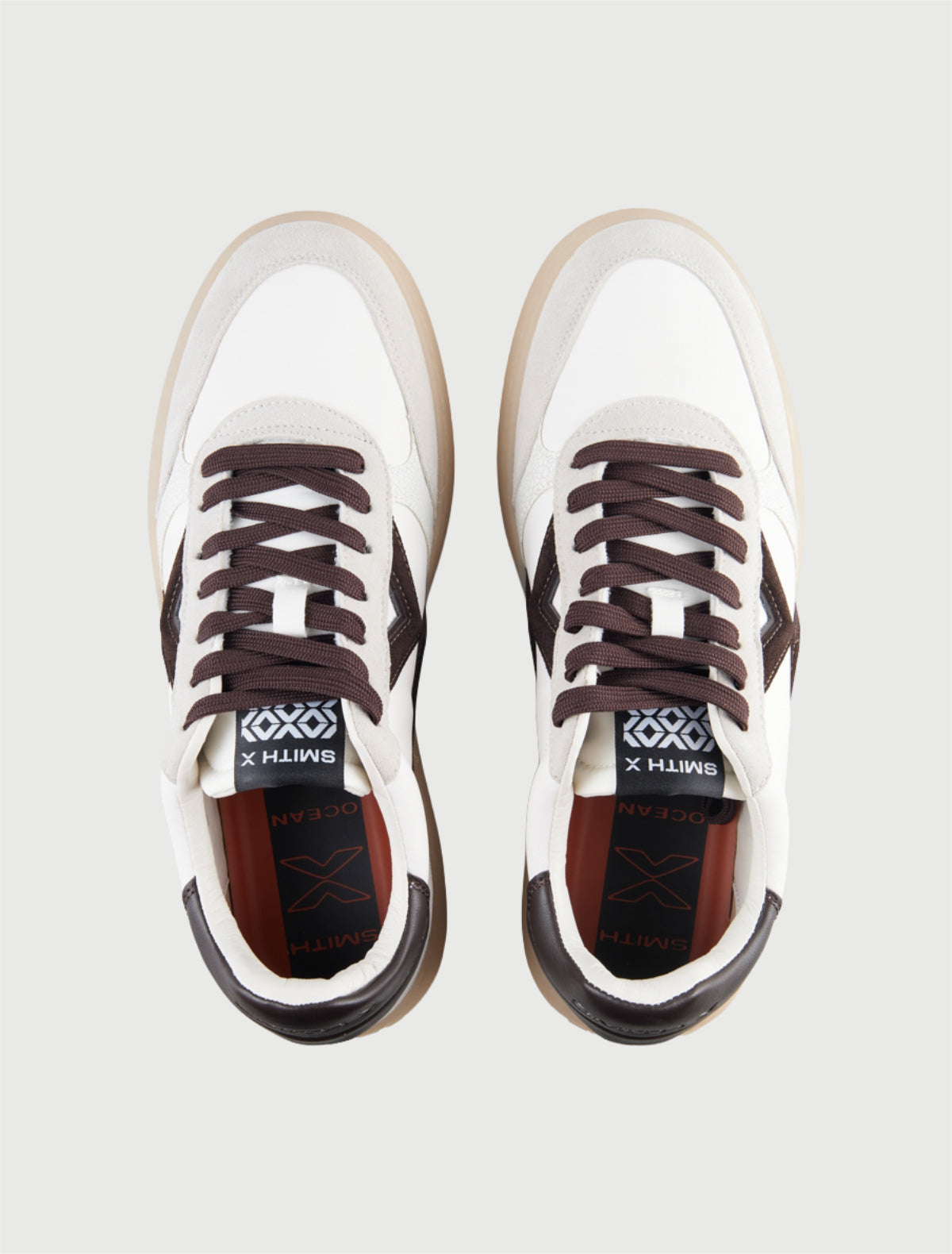 SMITH X OCEAN MAN WHITE DARK BROWN-3