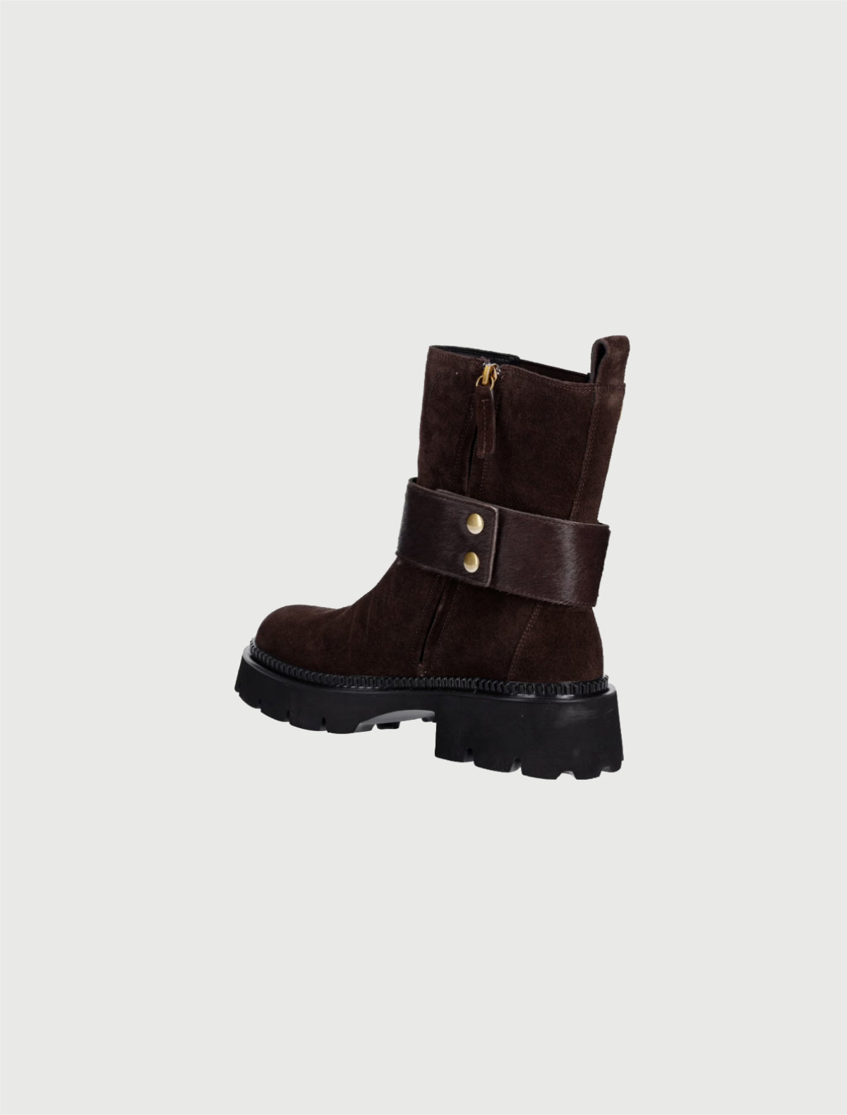 GIO+ - Stivale Chelsea Scamosciato Marrone GRETA07B-3