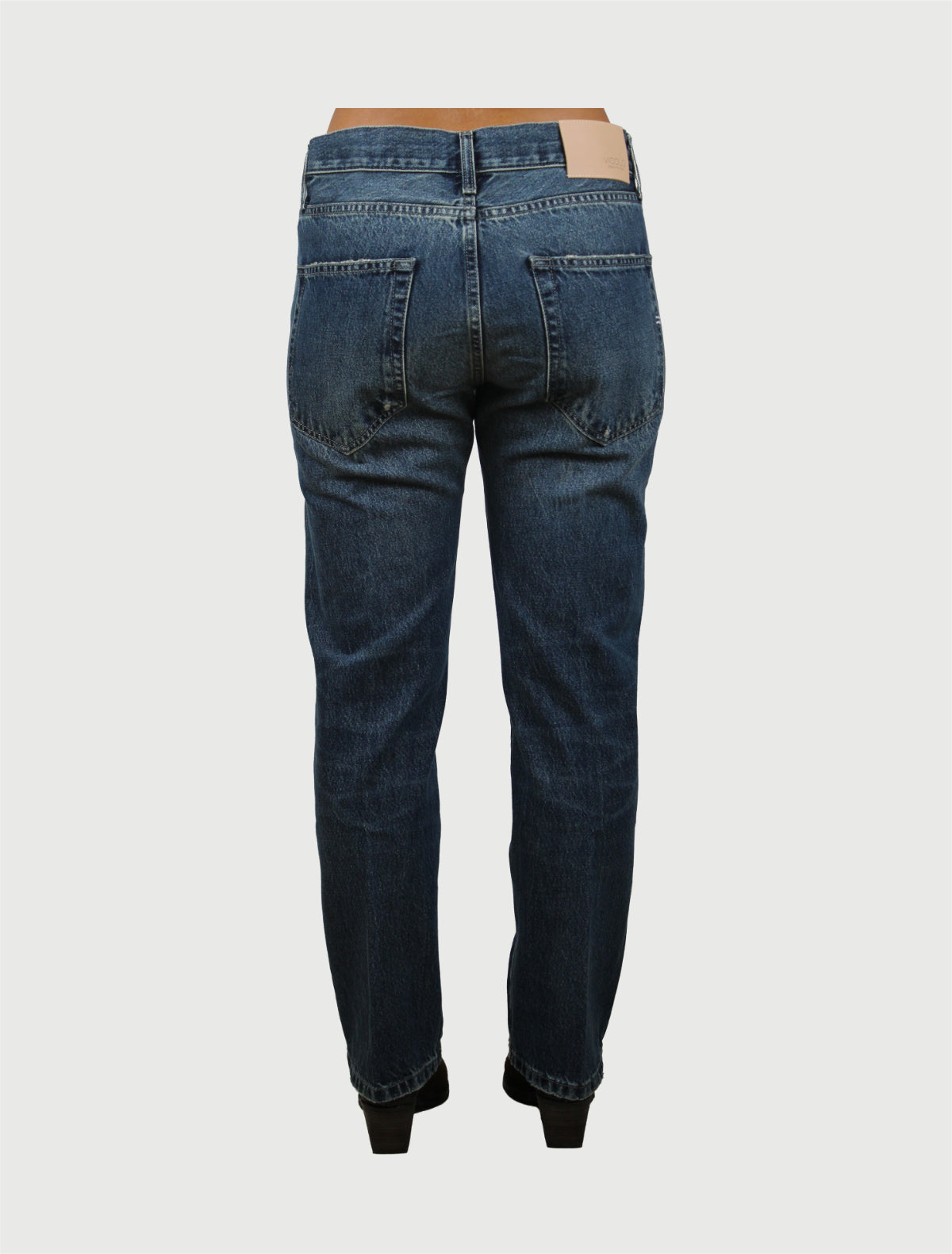 VICOLO - PANTALONE ZEKE DENIM BLU-3