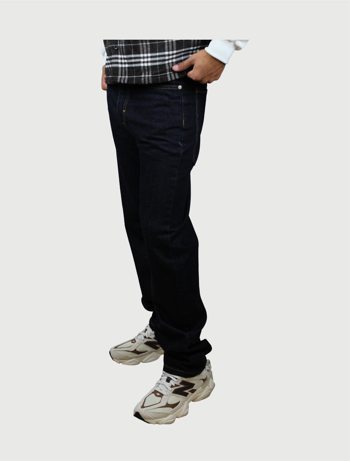 BERNA - JEANS STRAIGHT BLU-3