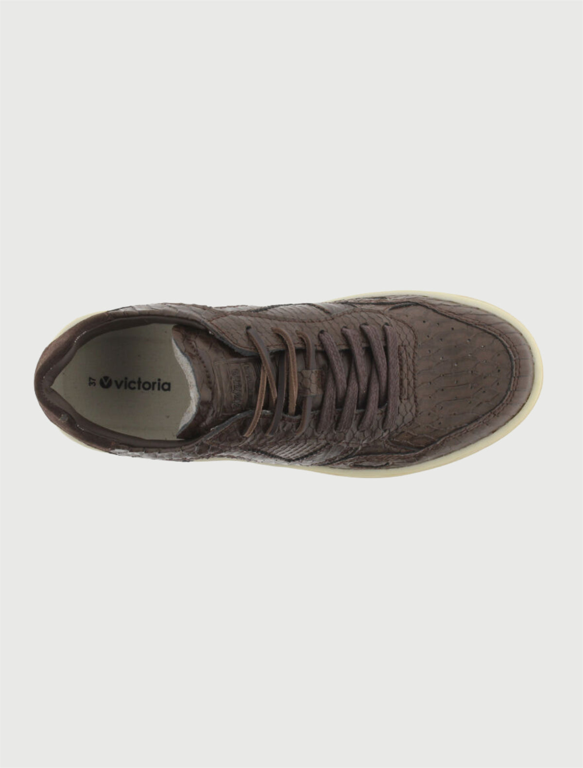 VICTORIA - SEUL SNAKE-EFFECT - MARRON-3