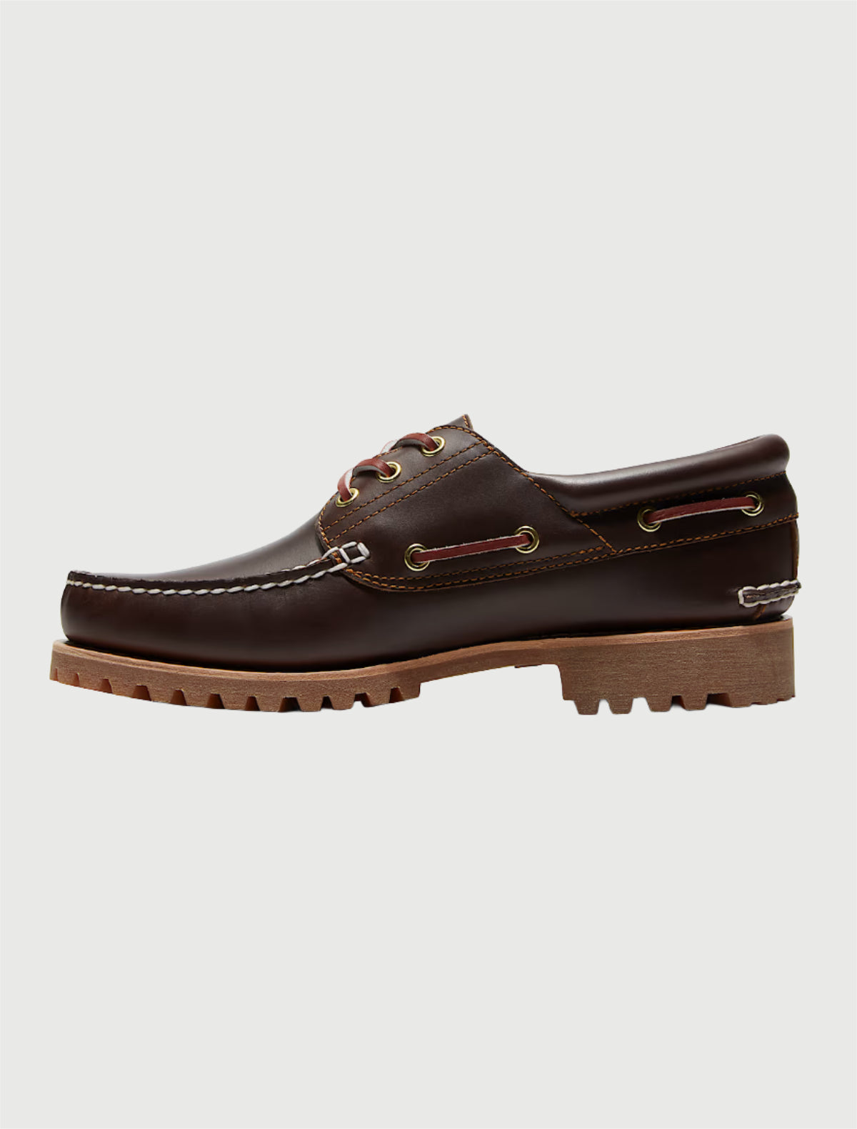 TIMBERLAND - Scarpa da Barca Timberland® Authentic 3-Eye Lug Handsewn da Uomo in marrone-3