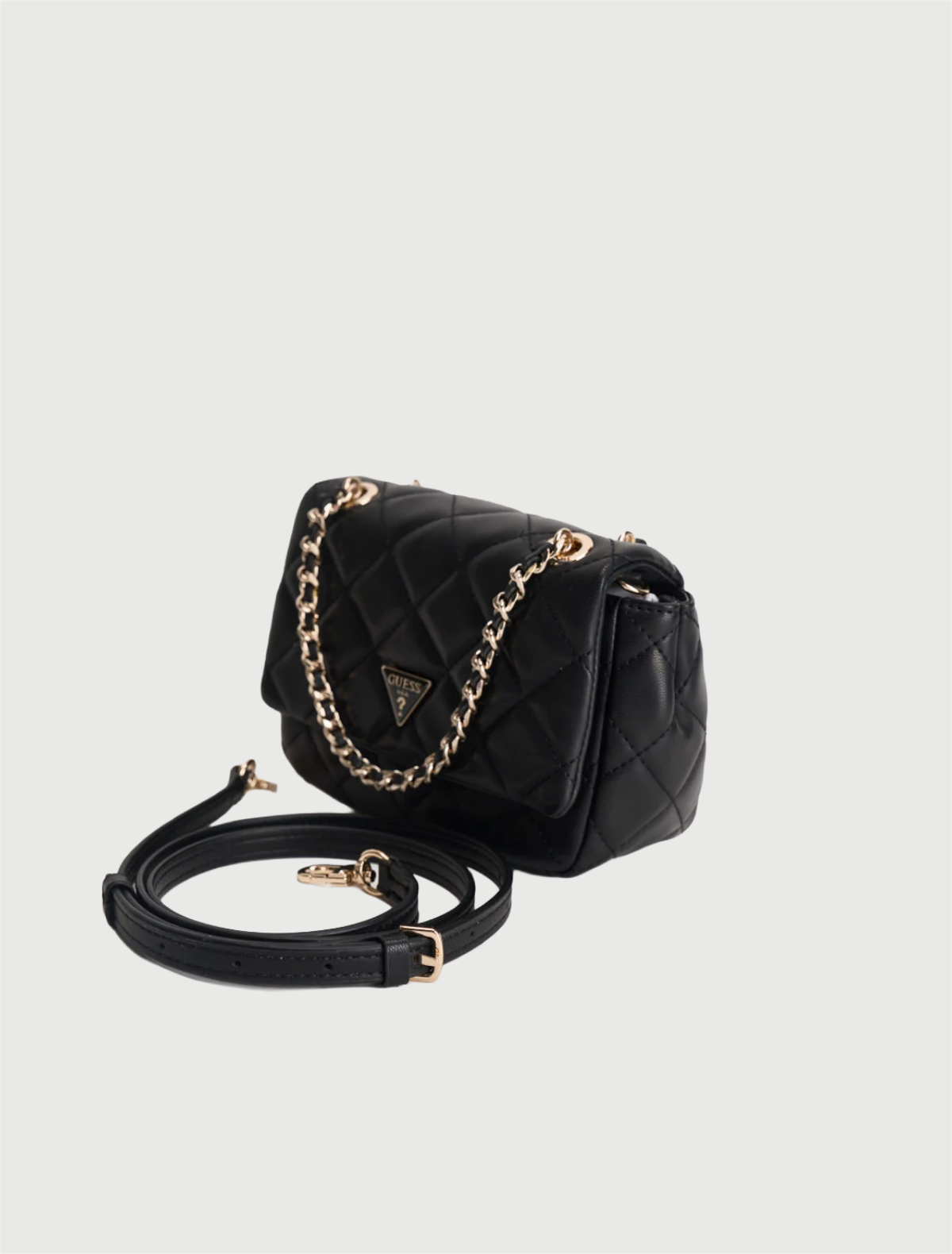 BORSA GUESS JULIET MINI BLACK QG245674-3