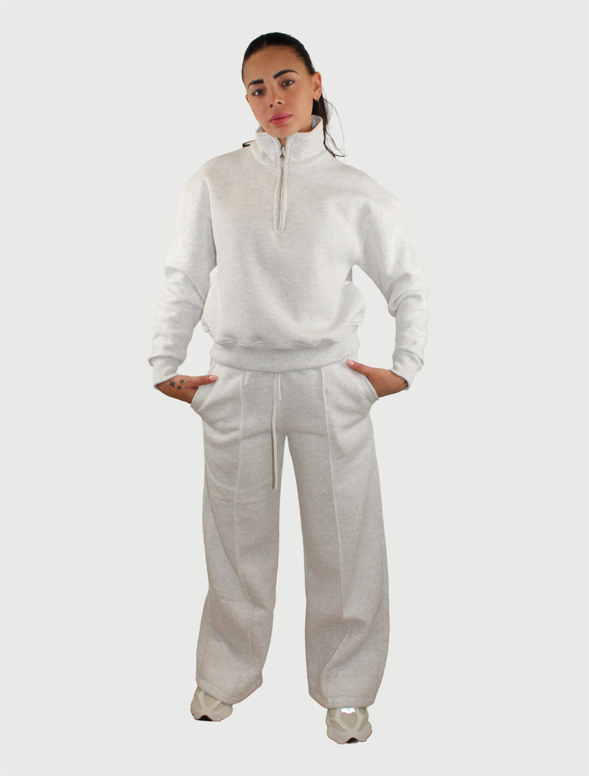 SUPERCULTURE - DEMI PANTALONE AMPIO REGULAR FIT-1
