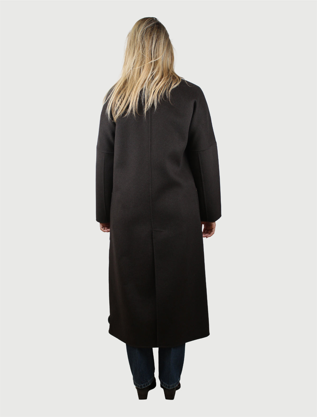 VICOLO - CAPPOTTO OUTDOOR DOPPIOPETTO FONDENTE-3