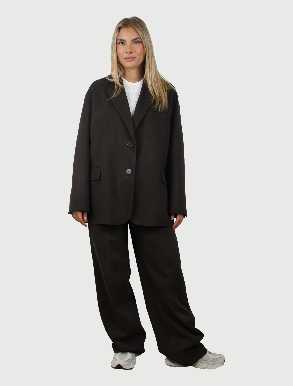 VICOLO - CAPPOTTO OUTDOOR FONDENTE CORTO-3