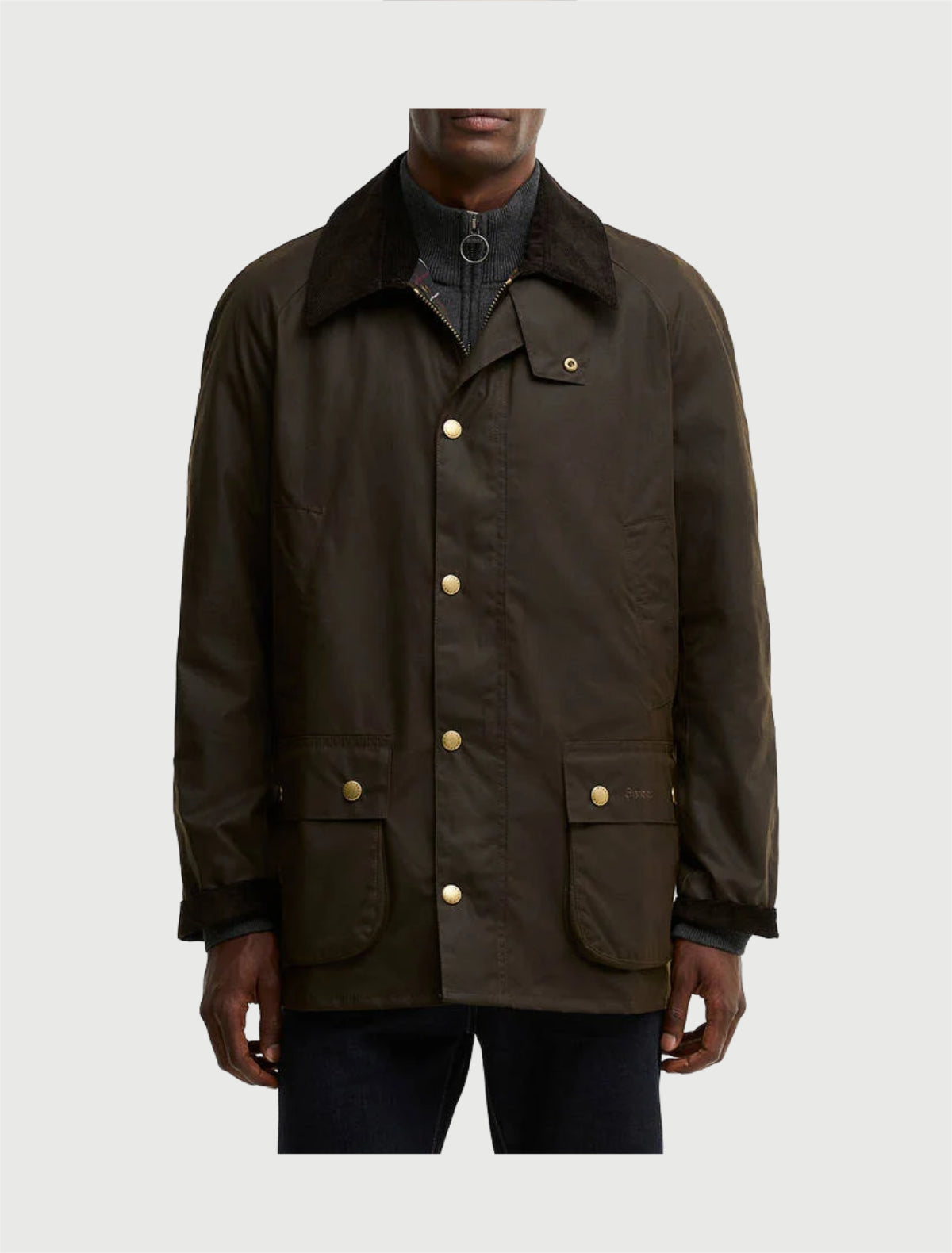 BARBOUR - Giacca cerata Ashby - Olive-3