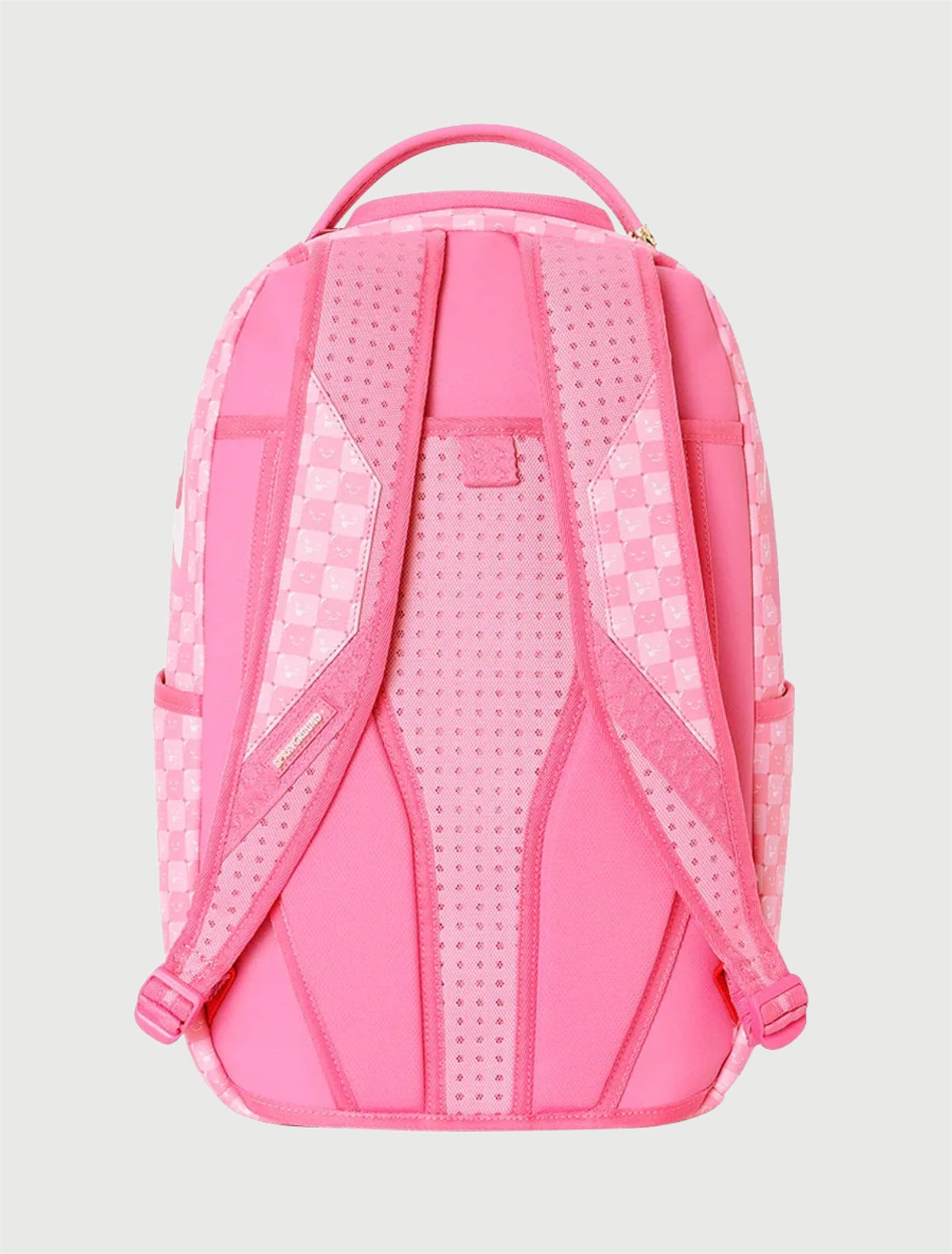 SPRAYGROUND - 910B8715NSZ PINK NEW CHECK FACES BACKPACK-3