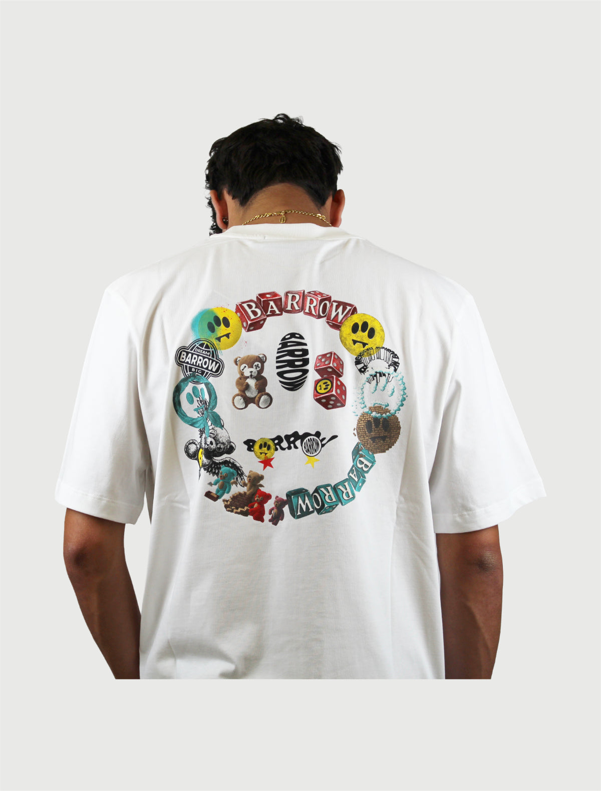 BARROW - Jersey T-Shirt Off White-3