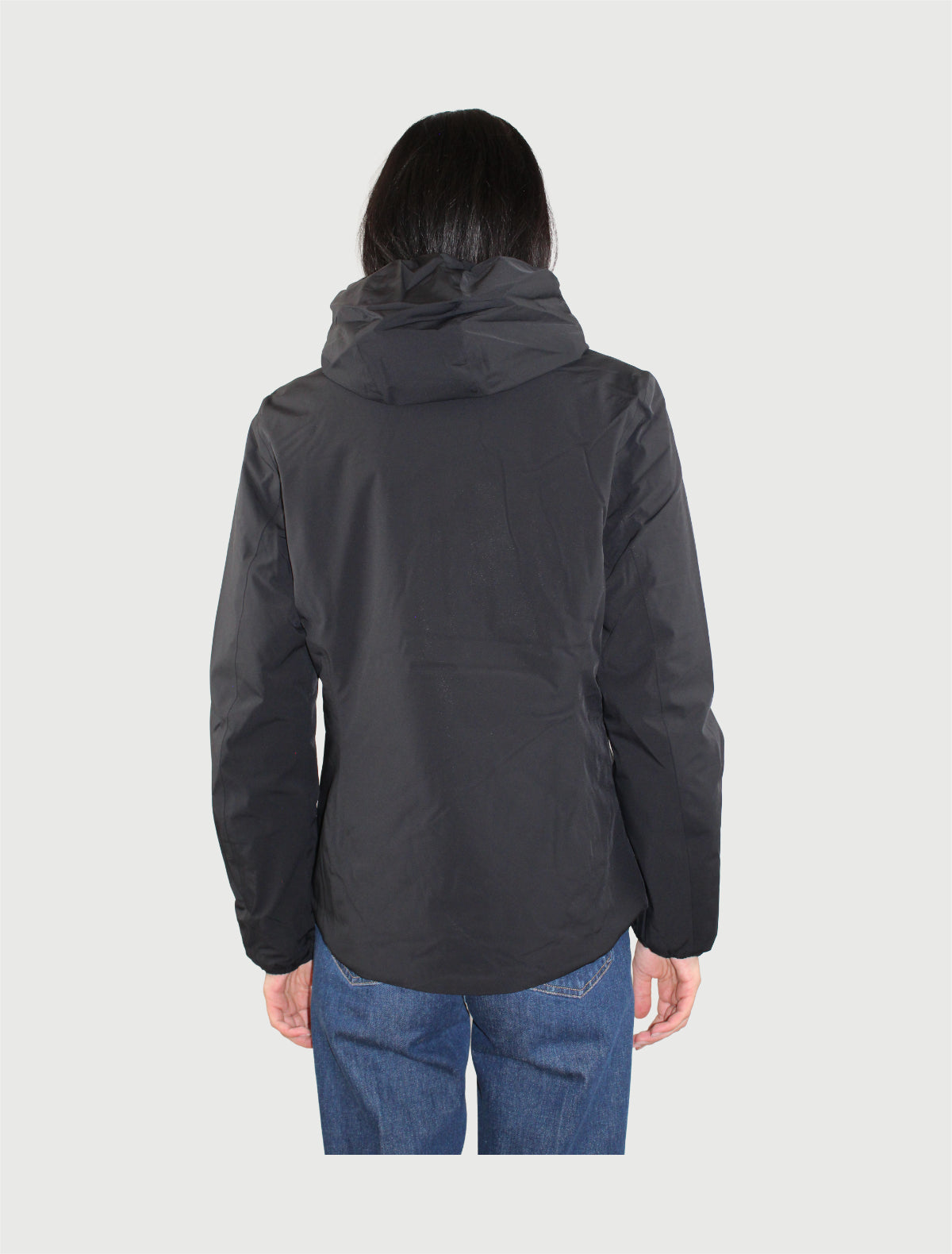 K-WAY - LILY WARM DOUBLE -  BLACK PURE/BEIGE KHAKI-2